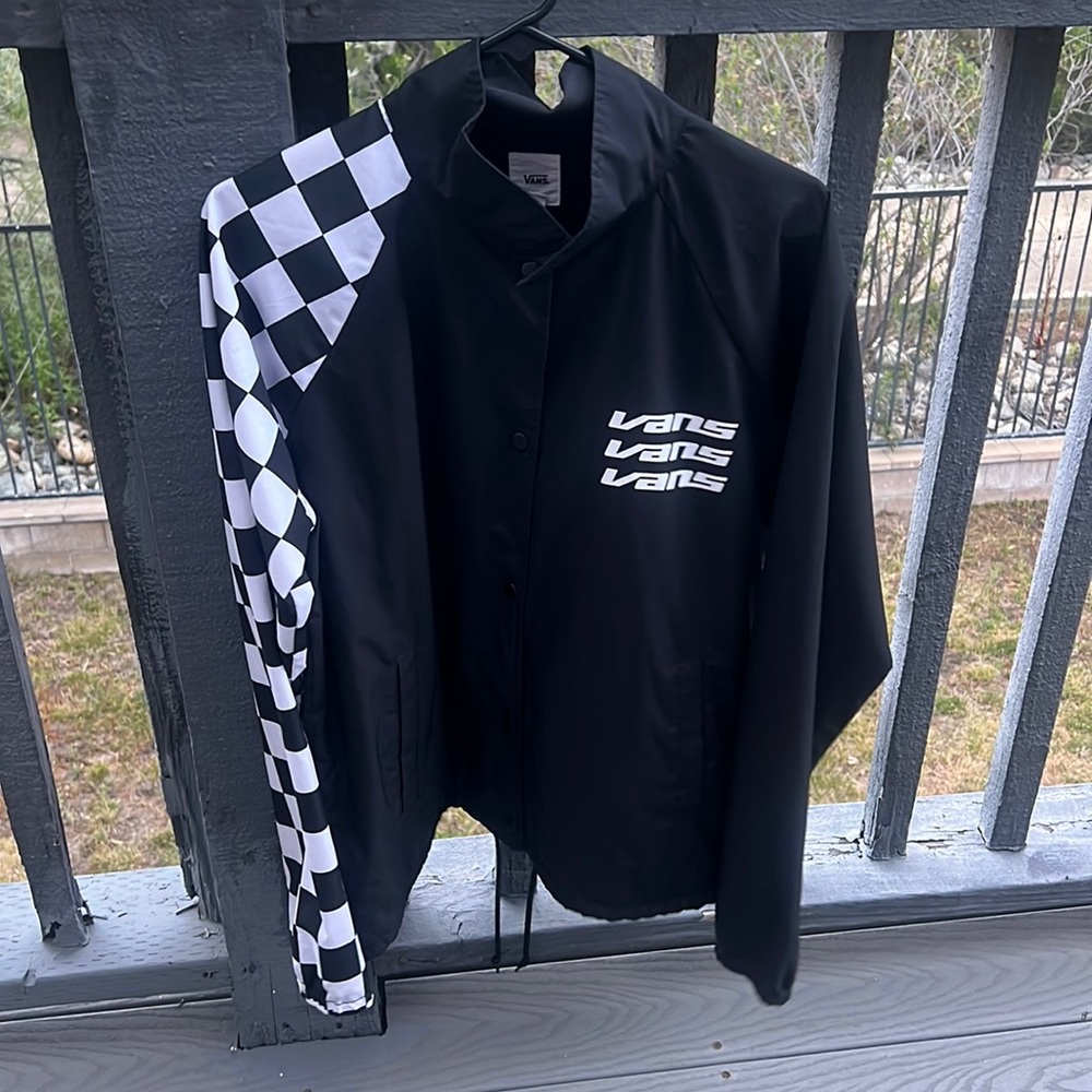 Vans windbreaker never used
